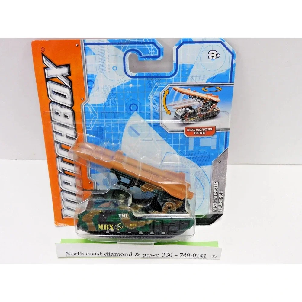 Matchbox MBX Missile Launcher Military Diecast Camo Tank NEW***DH06